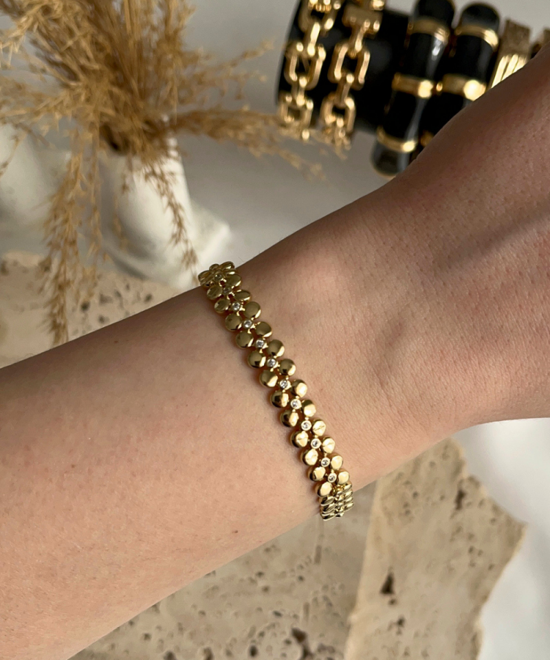 GOLD BUBBLE BİLEKLİK