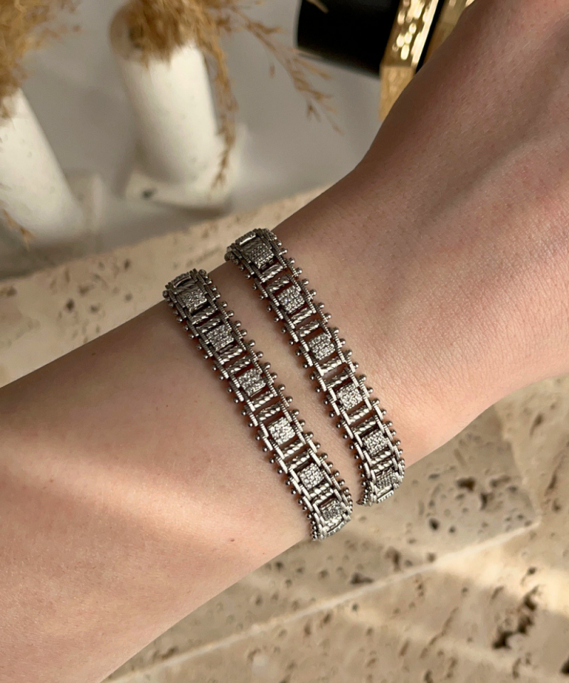 SILVER HASIR BİLEKLİK